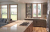 Two Handle Pull-Down Bridge Kitchen Faucet