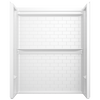 ProCrylic Tile 60 in. x 32 in. Shower Wall
