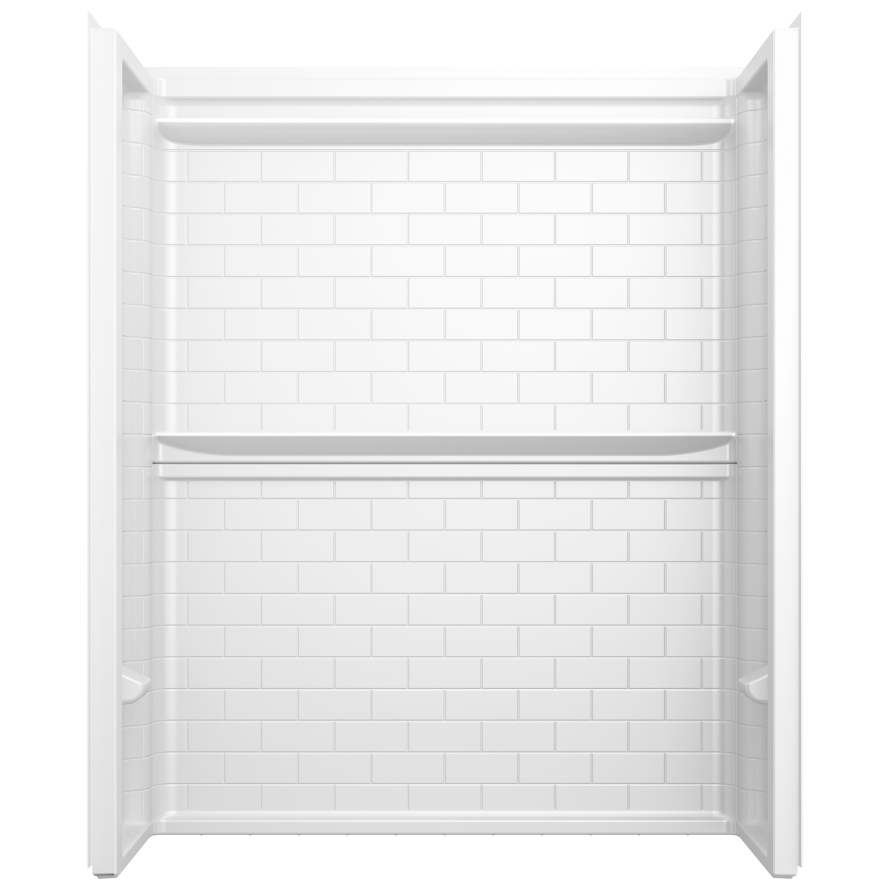 ProCrylic Tile 60 in. x 32 in. Shower Wall
