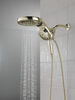 HydroRain® H<sub>2</sub>Okinetic® 5-Setting Two-in-One Shower Head (Recertified)