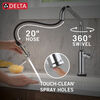 Touch2O&reg; Technology Kitchen Faucet with Touchless Technology