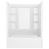 EverEdge Bathtub 60"x30" Left Drain