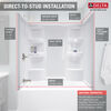 ProCrylic 60 in. x 32 in. Bathtub Surround