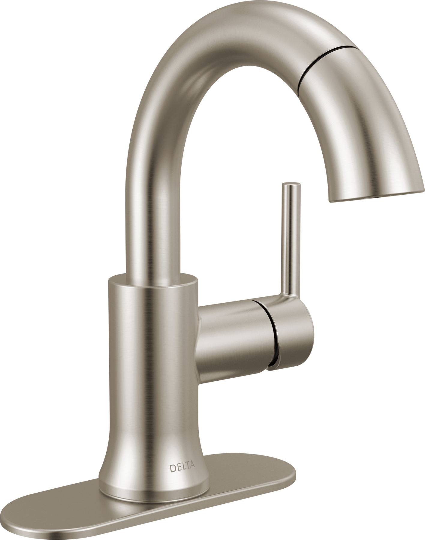 Single Handle Pull Down Bathroom Faucet (Recertified)