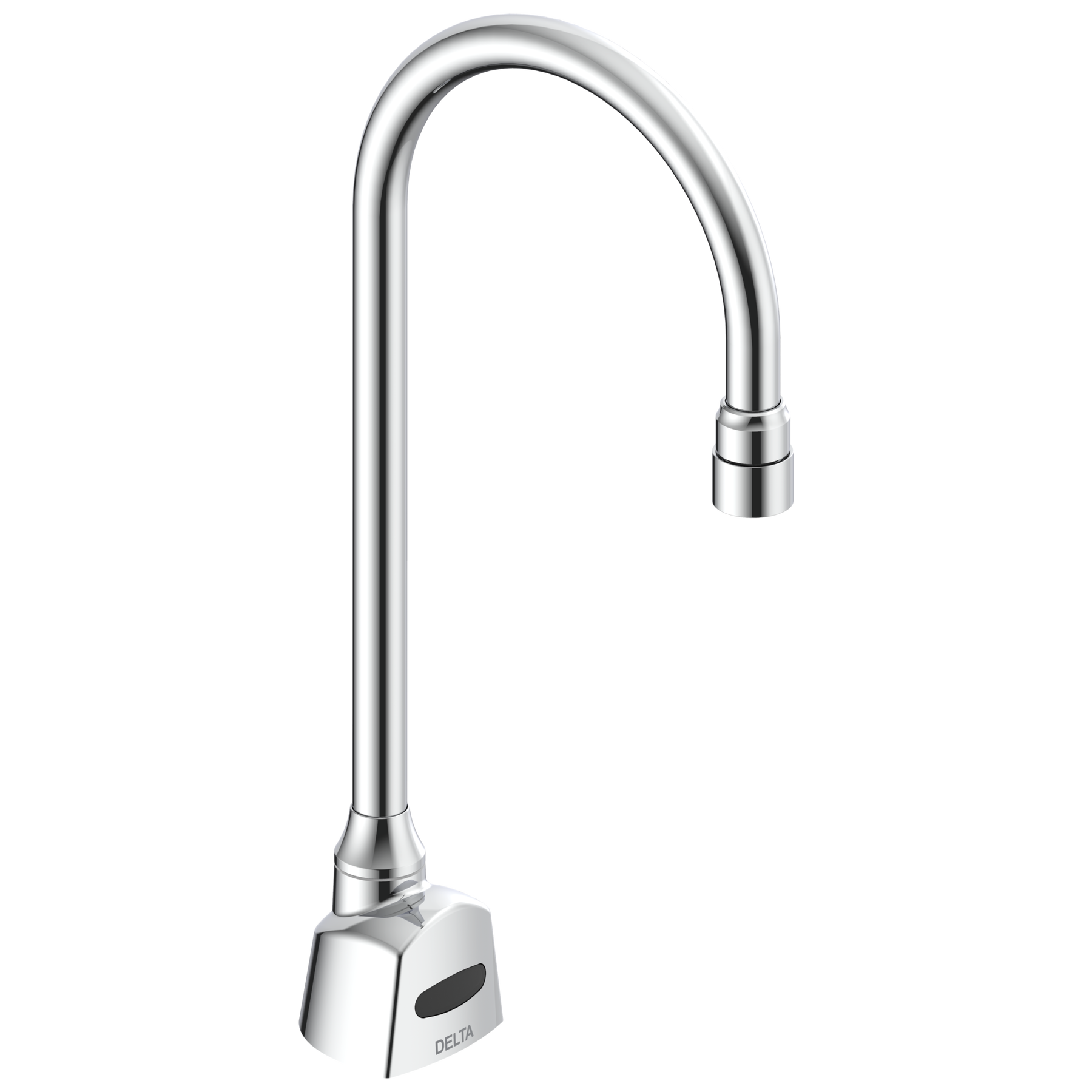 Deckmount Electronic Gooseneck Faucet, Hardwire, 1.5gpm