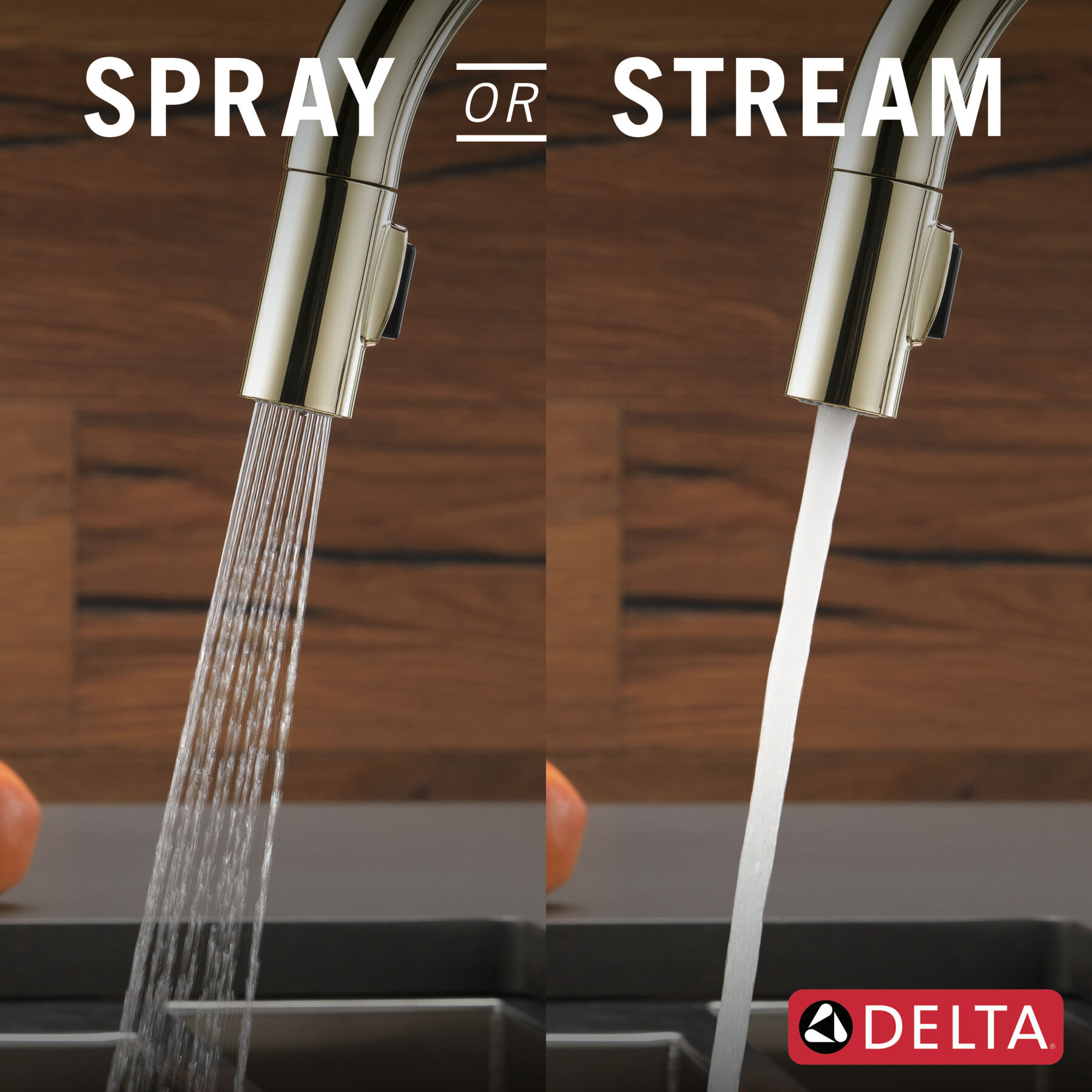 Single Handle Pull-Down Kitchen Faucet, image 2