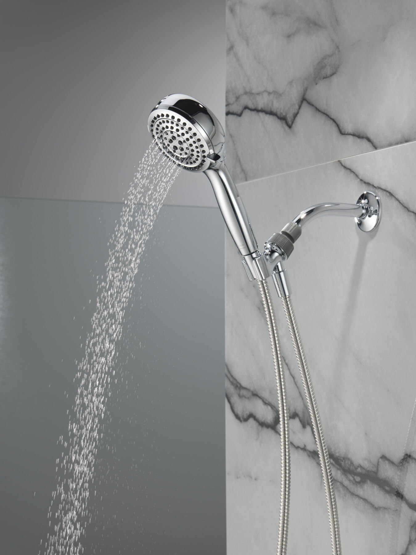 6-Setting Hand Shower with Cleaning Spray, image 10