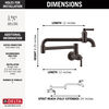 Wall Mount Pot Filler