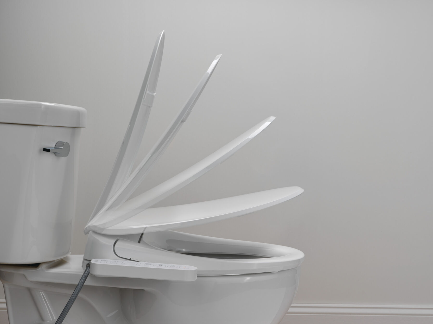 Standard Elongated Electric Bidet Toilet Seat