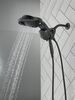 HydroRain&reg; H<sub>2</sub>Okinetic&reg; 5-Setting Two-in-One Shower Head (Recertified)