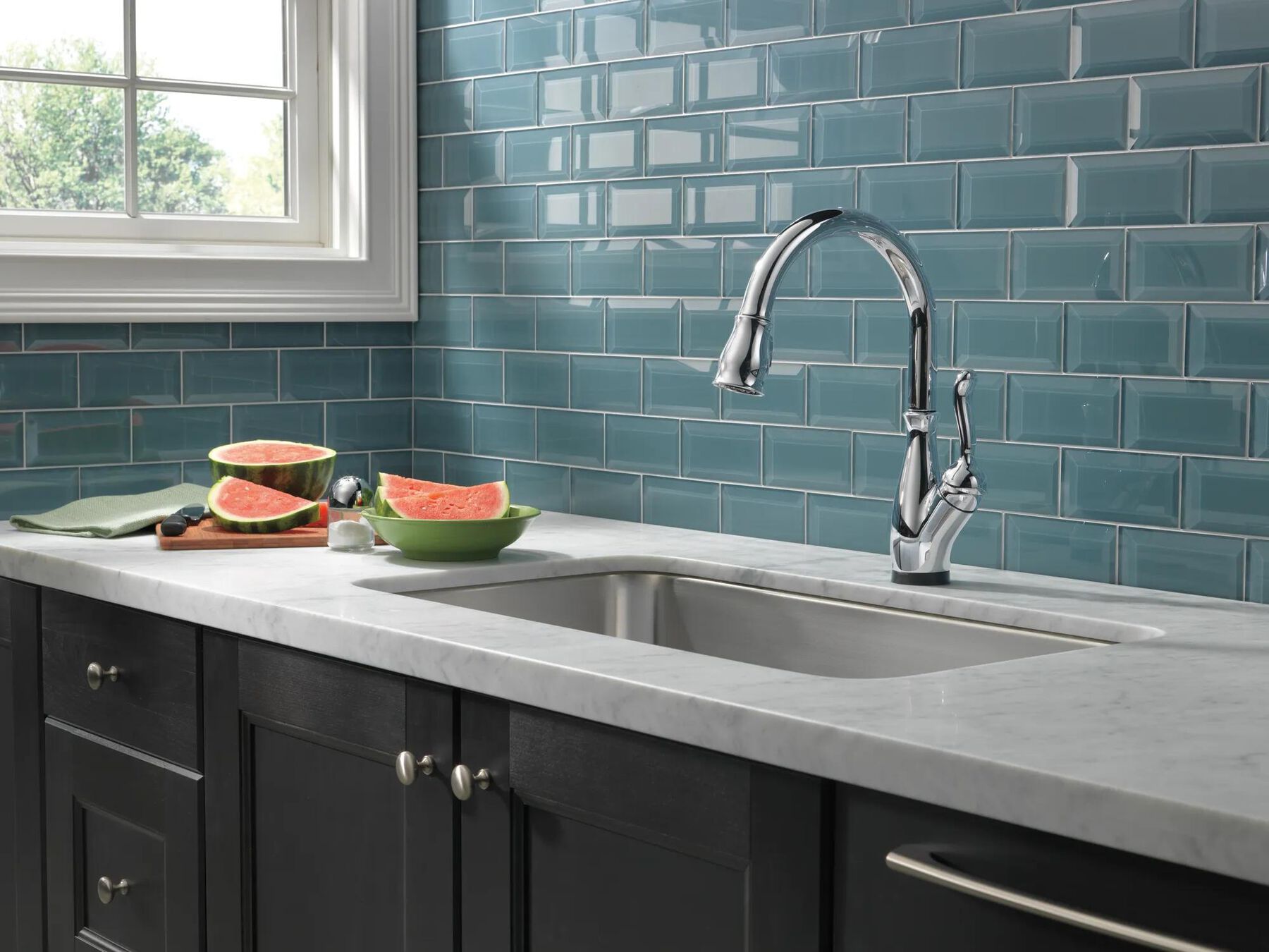 VoiceIQ&reg; Single Handle Pull-Down Faucet with Touch<sub>2</sub>O&reg; Technology