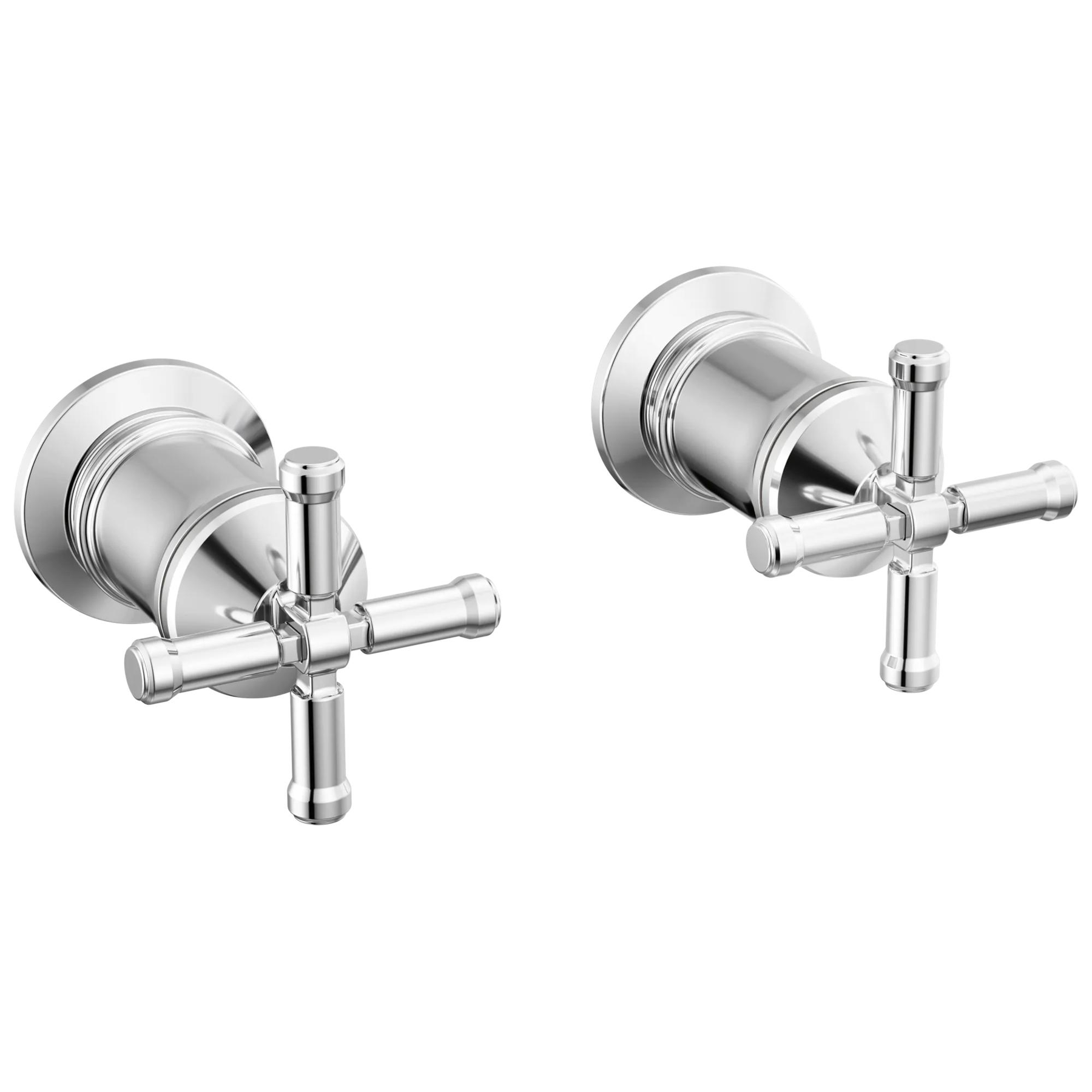 Wall Mount Tub Filler Handle Kit-Cross