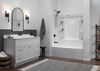 60x30 Alcove Bathtub with Wall Set Bundle - Left Drain