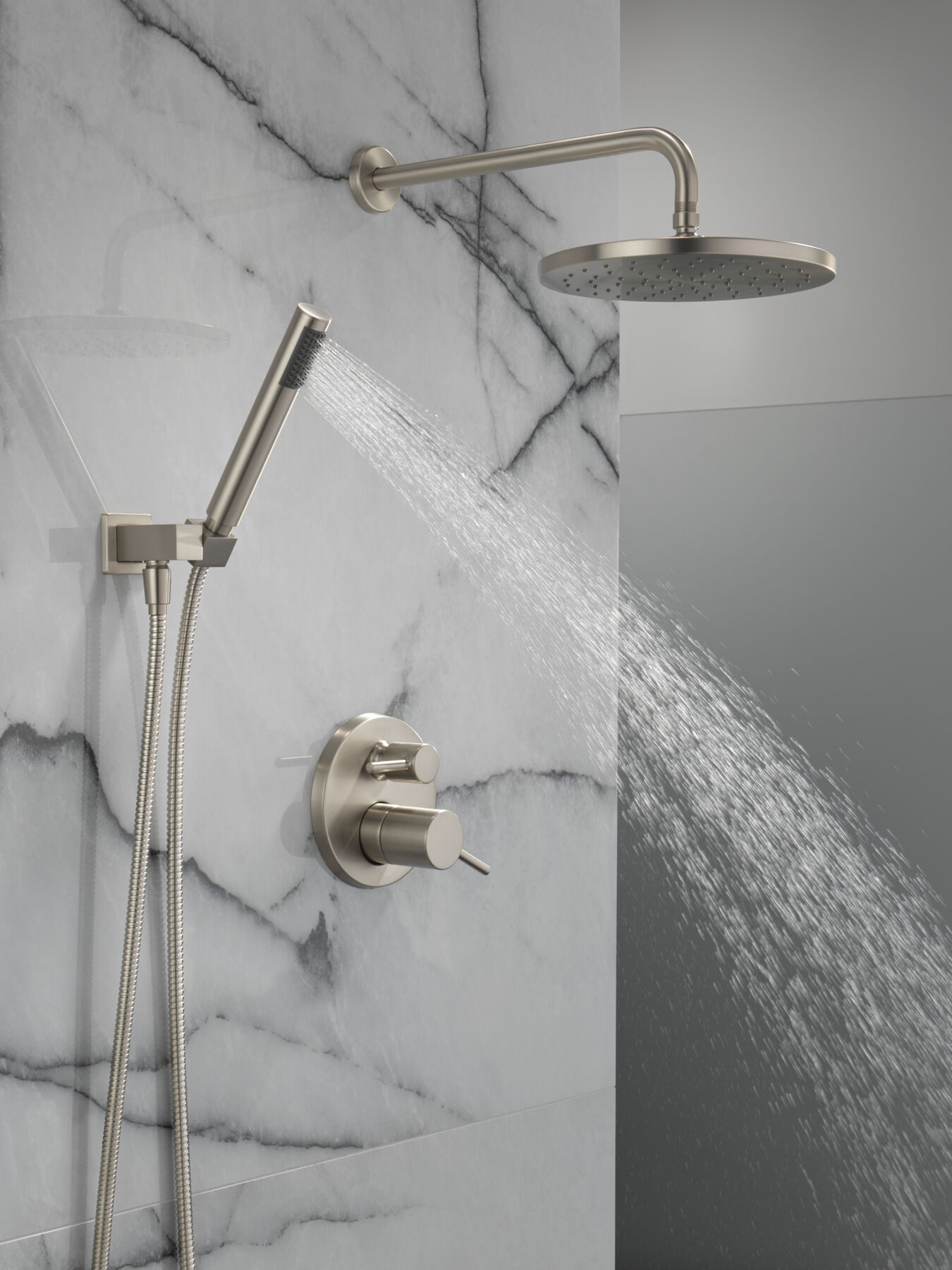Raincan Shower Rough & Trim w/ HS 14S (Recertified)