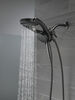 HydroRain&reg; 4-Setting Two-in-One Shower Head (Recertified)