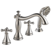Roman Tub with Hand Shower Trim - Less Handles