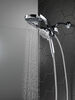 HydroRain&reg; 4-Setting Two-in-One Shower Head (Recertified)