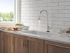 Single Handle Kitchen Pull-Down Faucet With Touchless Technology