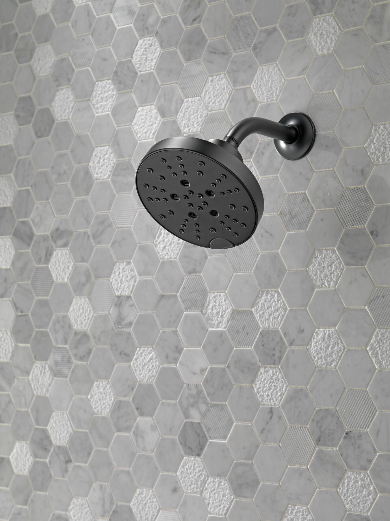 H<sub>2</sub>Okinetic&reg; 5-Setting Contemporary Raincan Shower Head