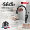 Touch<sub>2</sub>O&reg; Technology Kitchen Faucet with Touchless Technology