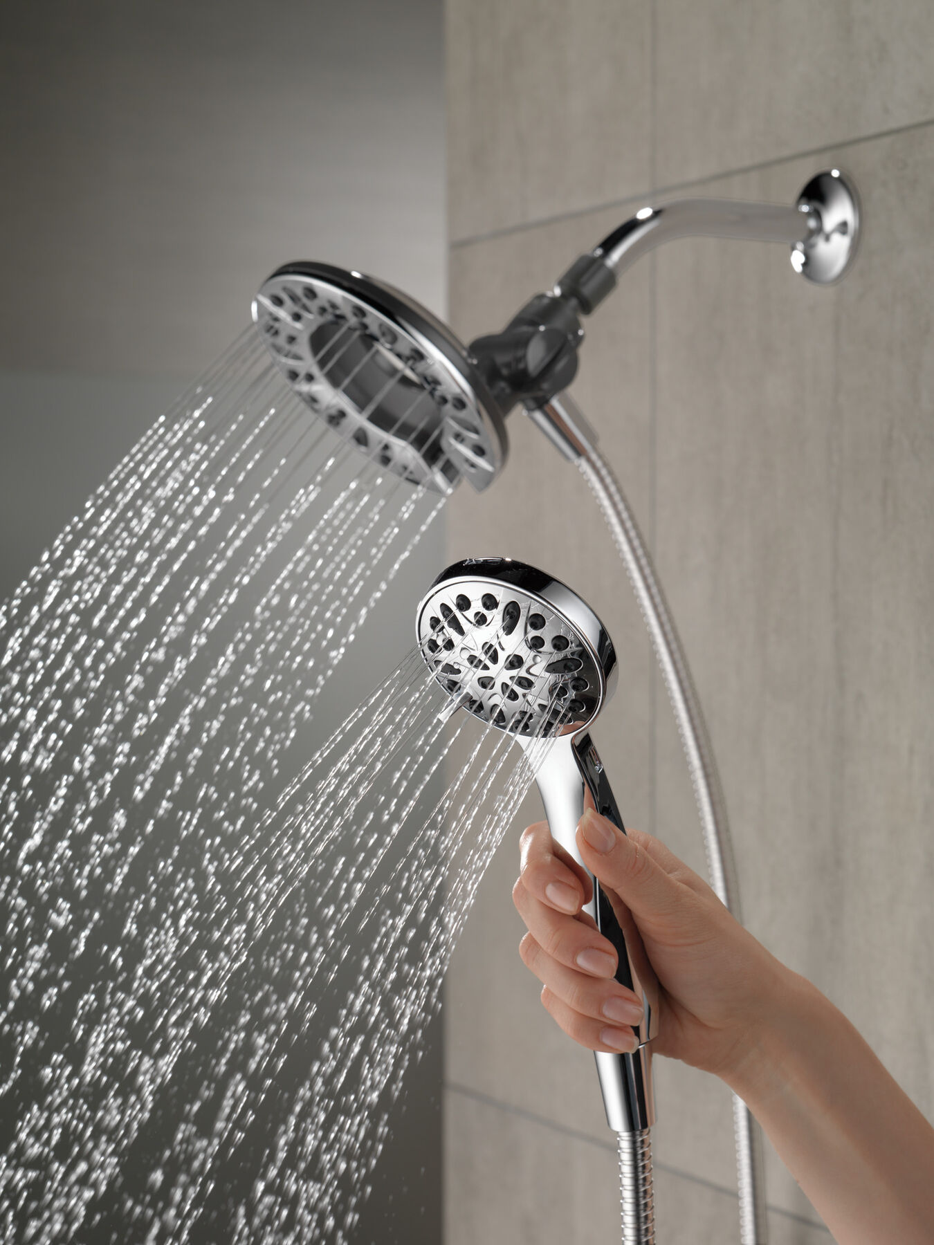 In2ition&reg; 4-Setting Two-in-One Shower