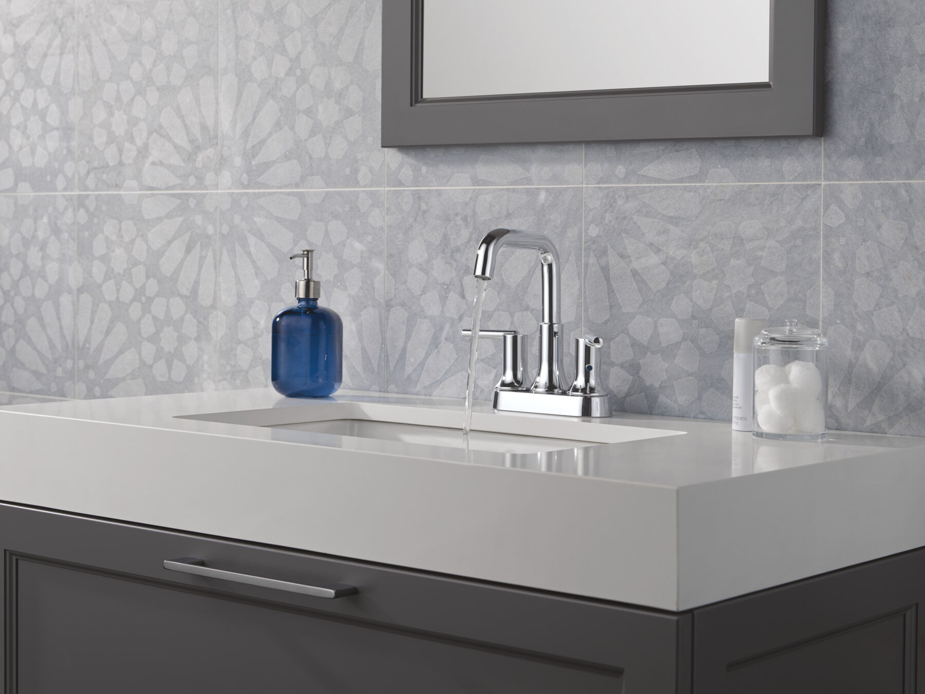 Centerset Bathroom Faucet