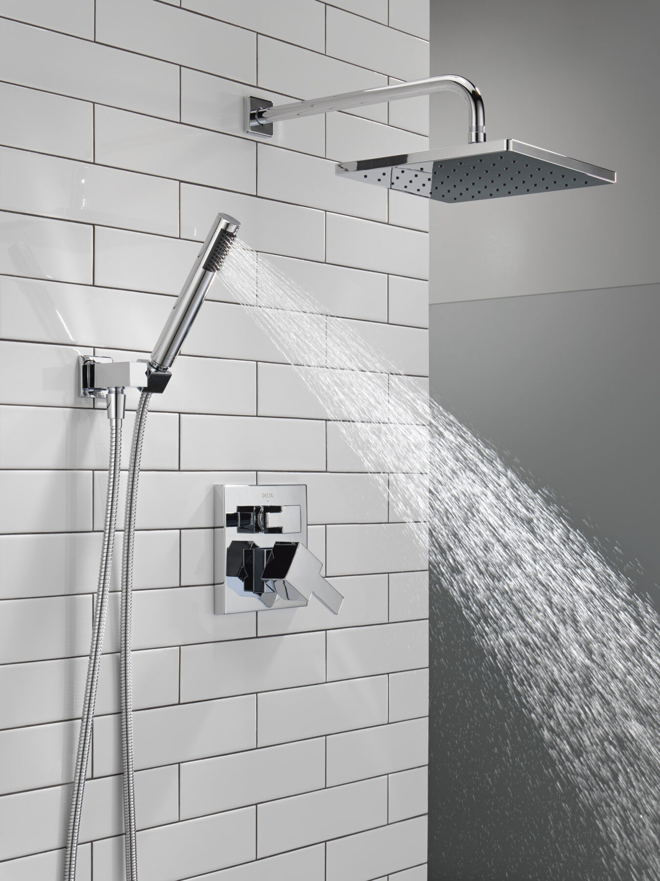 Raincan Shower Rough & Trim w/ HS 14S (Recertified)