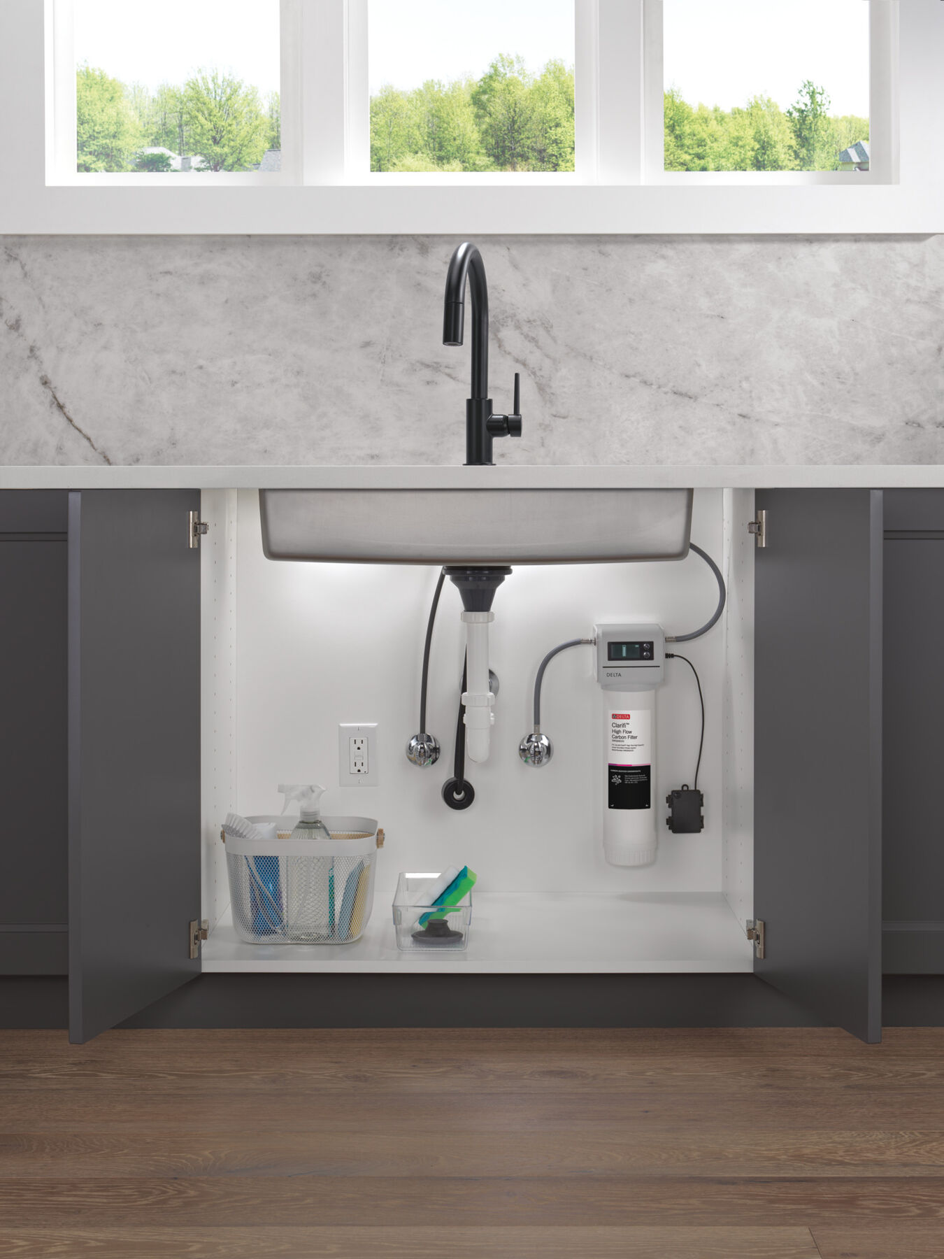 High Flow High Capacity Under Sink Water Filtration System