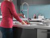 Single-Handle Pull-Down Spring Kitchen Faucet with Touch<sub>2</sub>O&reg; Technology (Recertified)