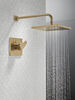 10" Square Raincan S/O & Monitor 14 Series Shower Trim (Recertified)
