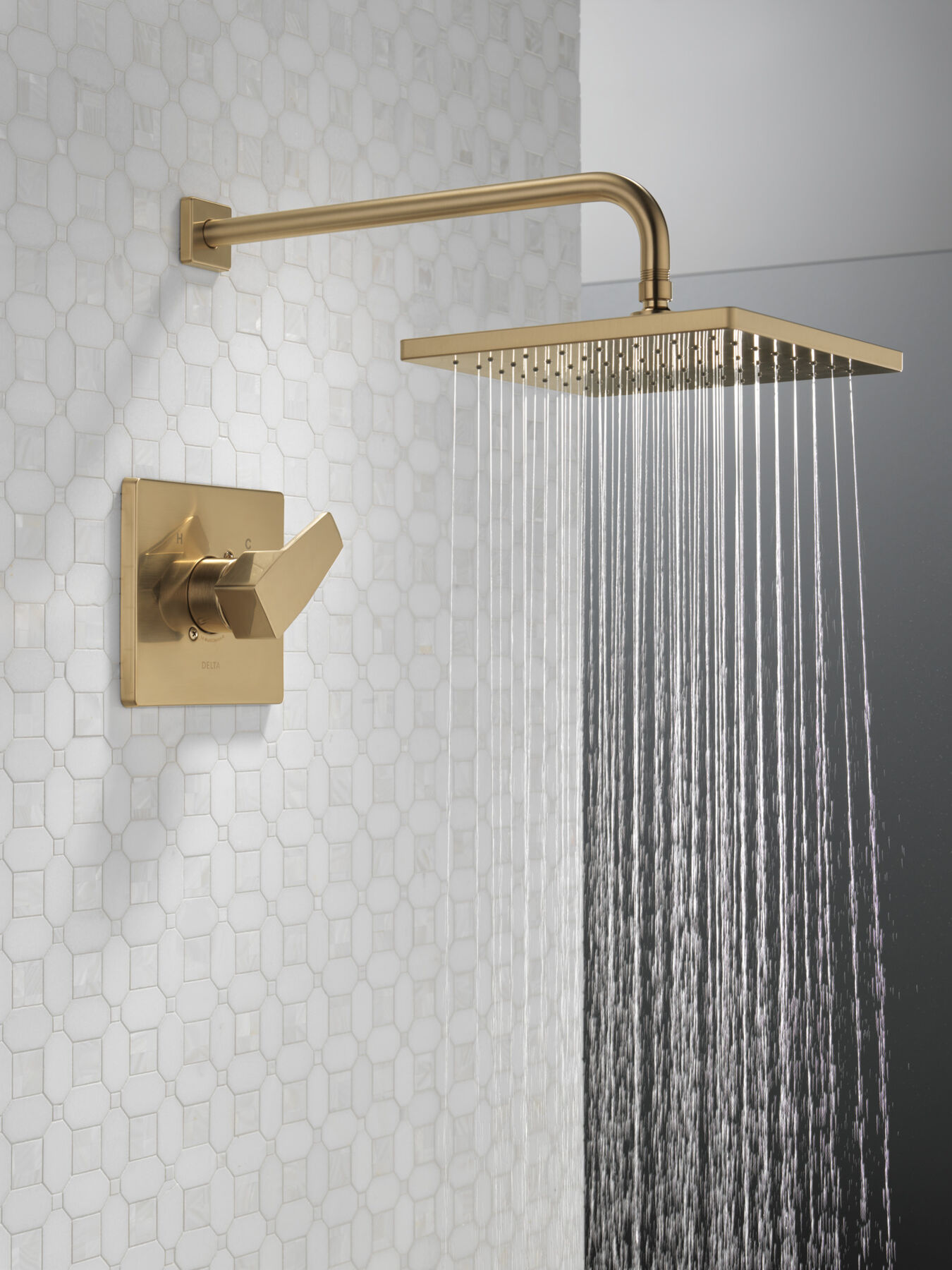 10" Square Raincan S/O & Monitor 14 Series Shower Trim (Recertified)