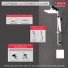 Shower Column 18" Angular