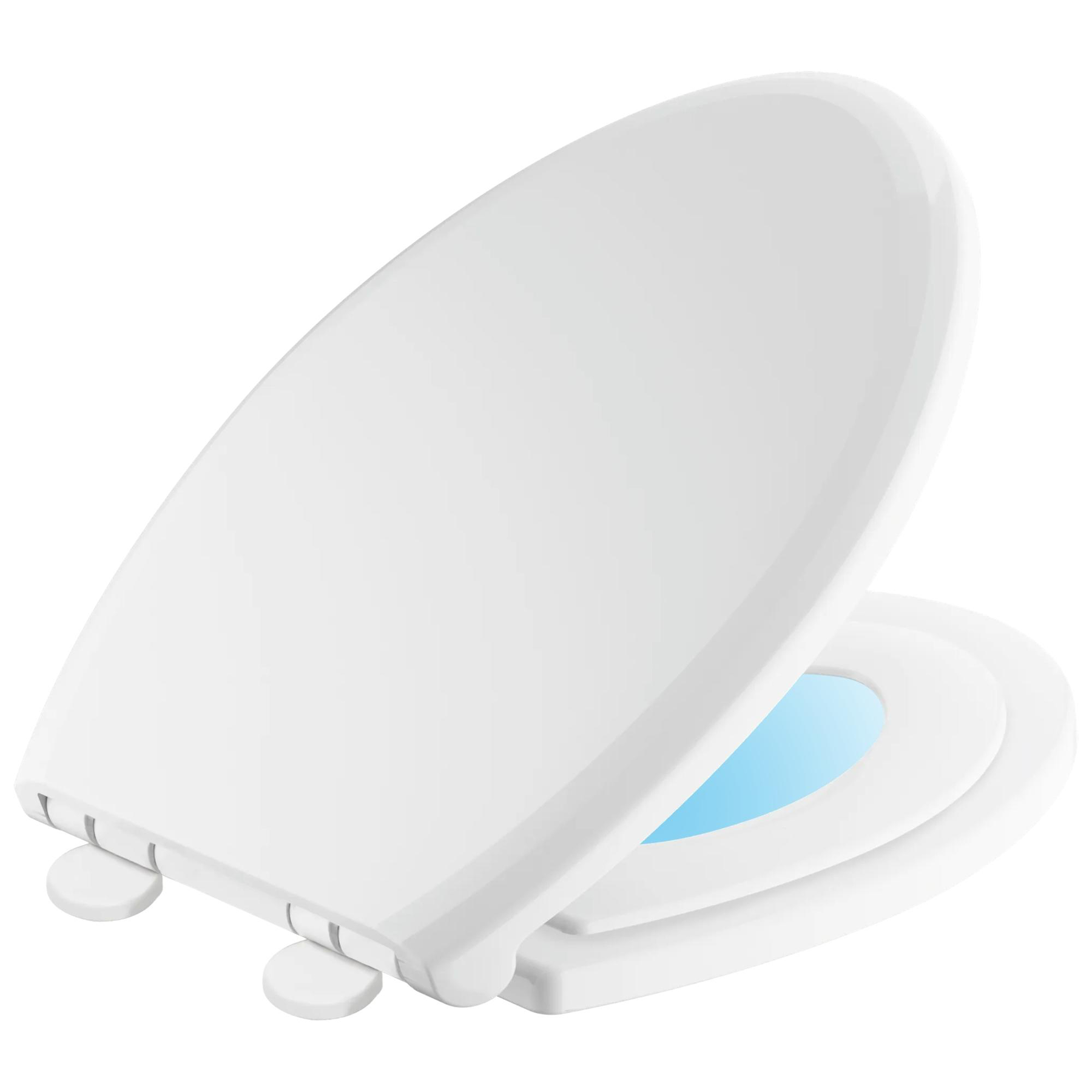 Elongated Slow-Close / Quick-Release Nightlight Family Seat