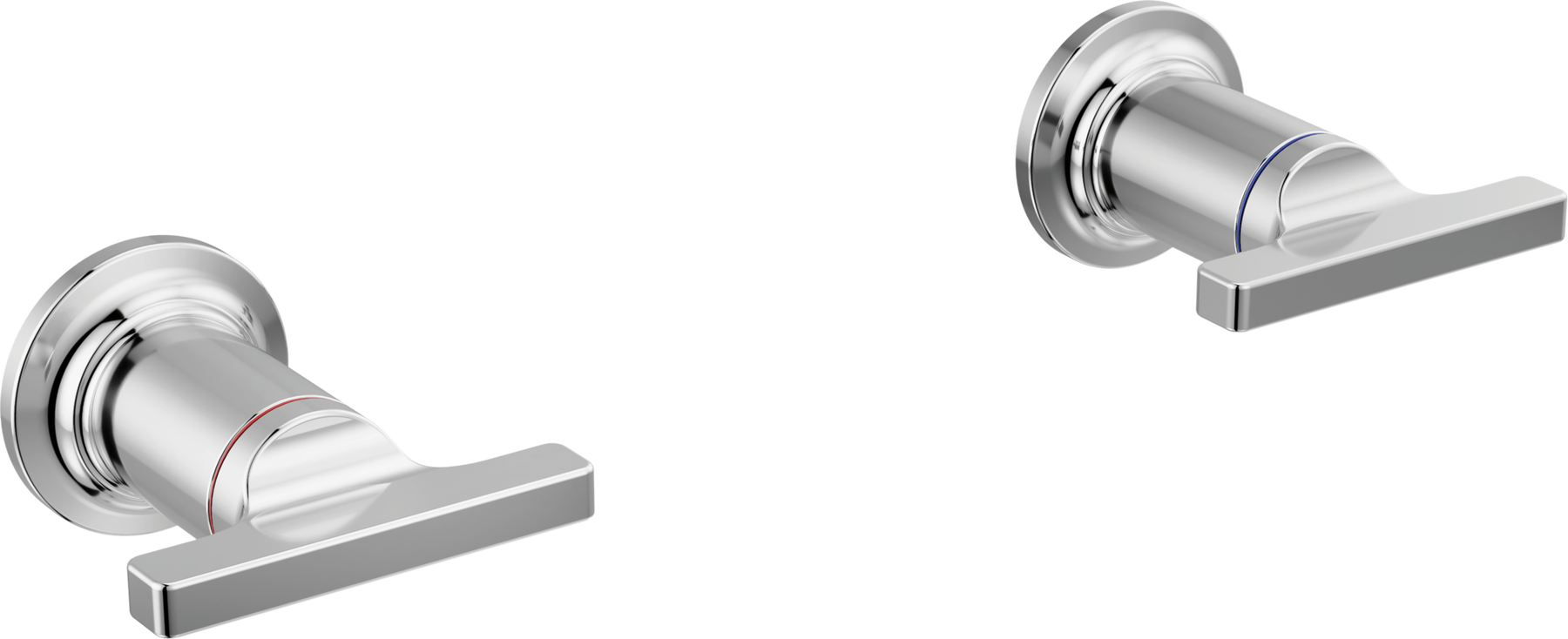 Wall Mount Tub Filler Handle - T-Lever