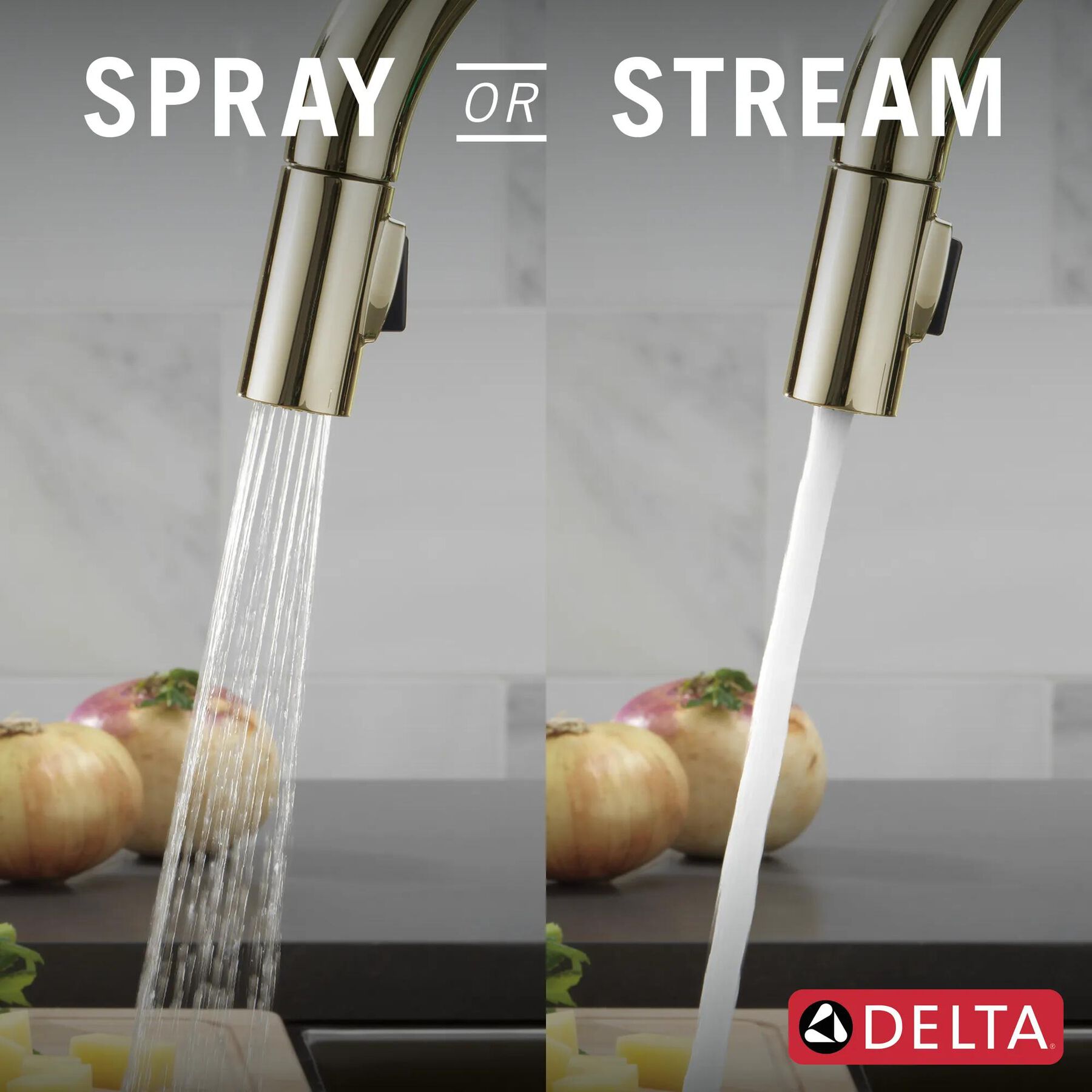 VoiceIQ&reg; Kitchen Faucet with Touch<sub>2</sub>O&reg; Technology with Touchless Technology