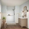 ProCrylic Tile 48 in. x 34 in. Shower Wall
