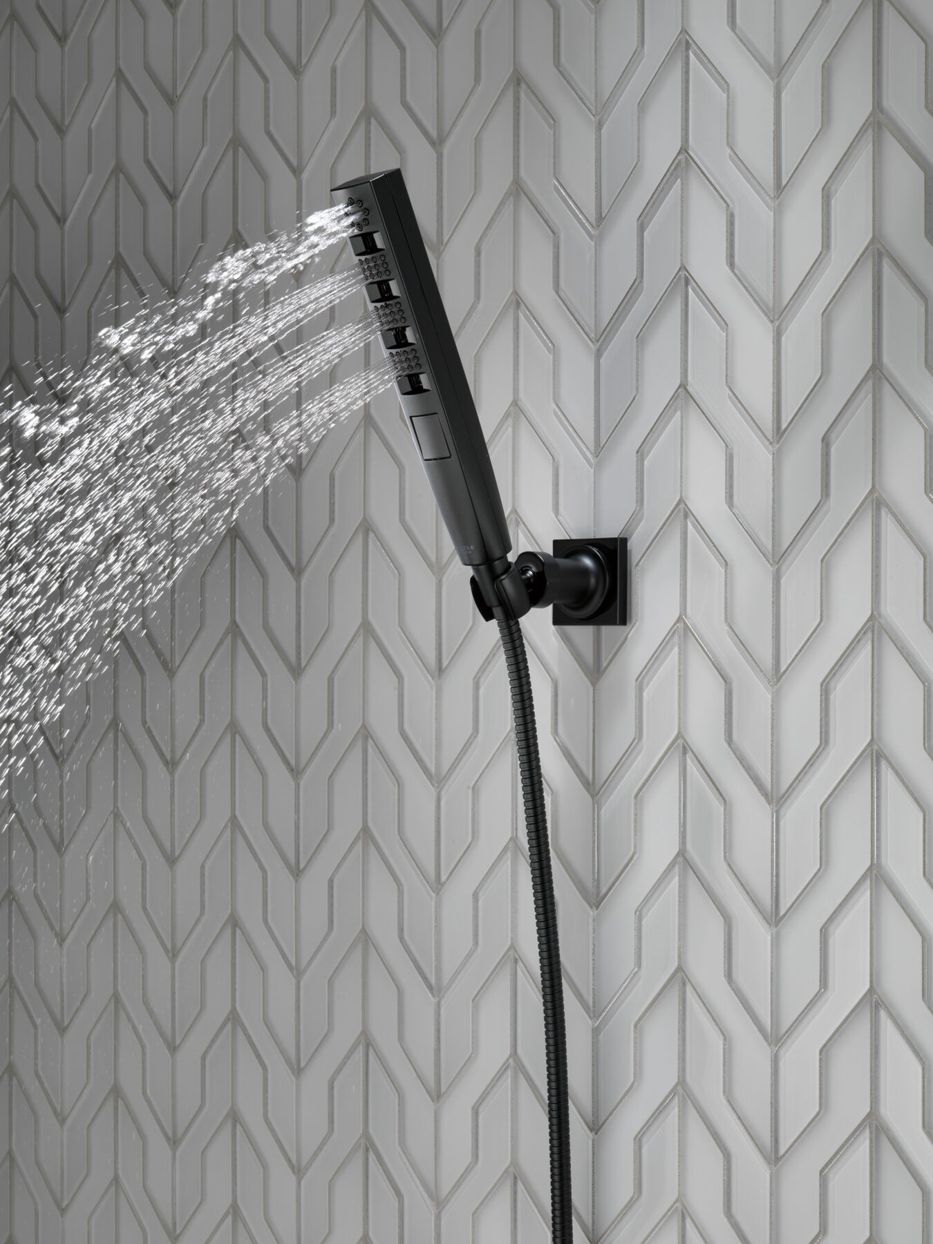 H<sub>2</sub>Okinetic&reg; 4-Setting Wall Mount Hand Shower (Recertified)