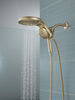 HydroRain&reg; H<sub>2</sub>Okinetic&reg; 5-Setting Two-in-One Shower Head (Recertified)