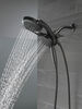 HydroRain&reg; 4-Setting Two-in-One Shower Head (Recertified)
