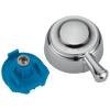 Temperature Knob & Cover - T17T Integrated Diverter