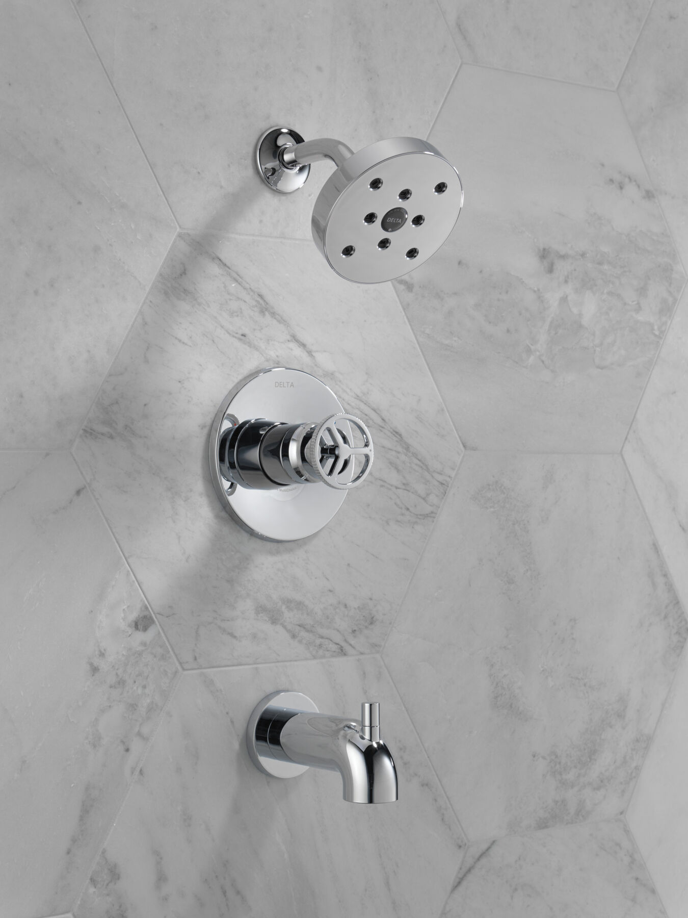 H<sub>2</sub>Okinetic&reg; Tub Shower Trim