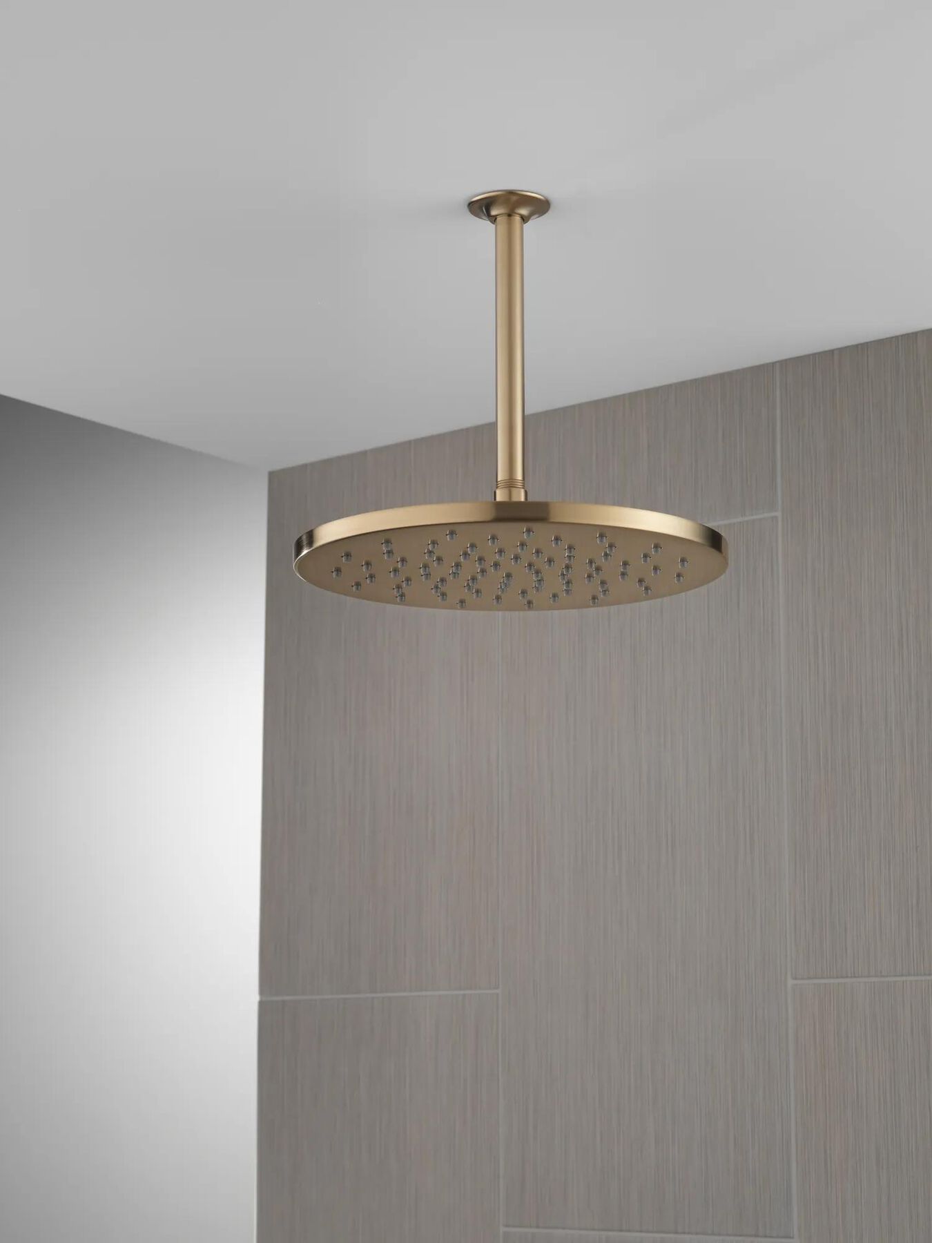 Single-Setting Metal Raincan Shower Head (Recertified)