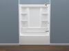 60x30 Alcove Bathtub, Wall Set, Trim and Drain Bundle - Right Drain