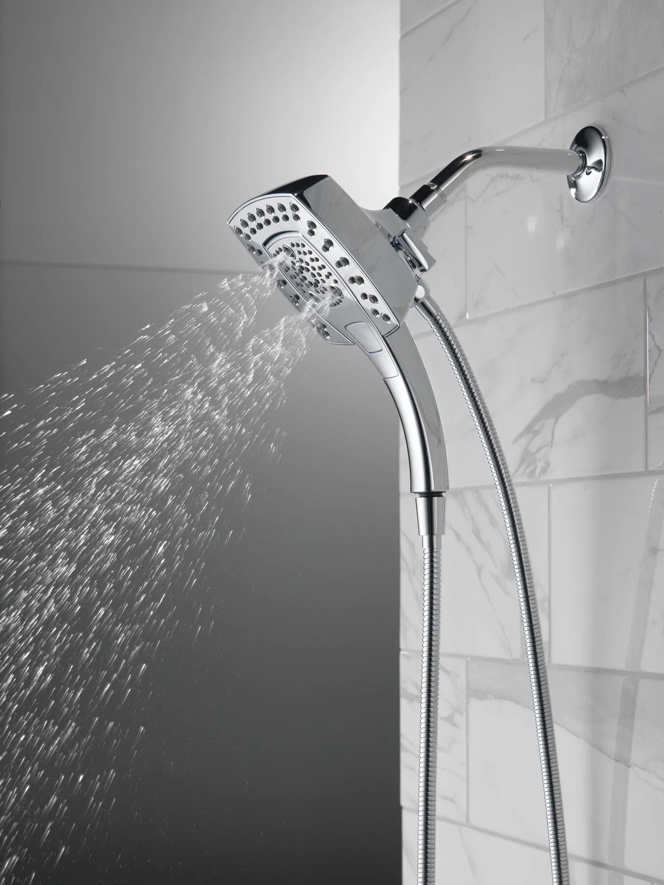 H<sub>2</sub>Okinetic&reg; In2ition&reg; 5-Setting Two-in-One Shower (Recertified)