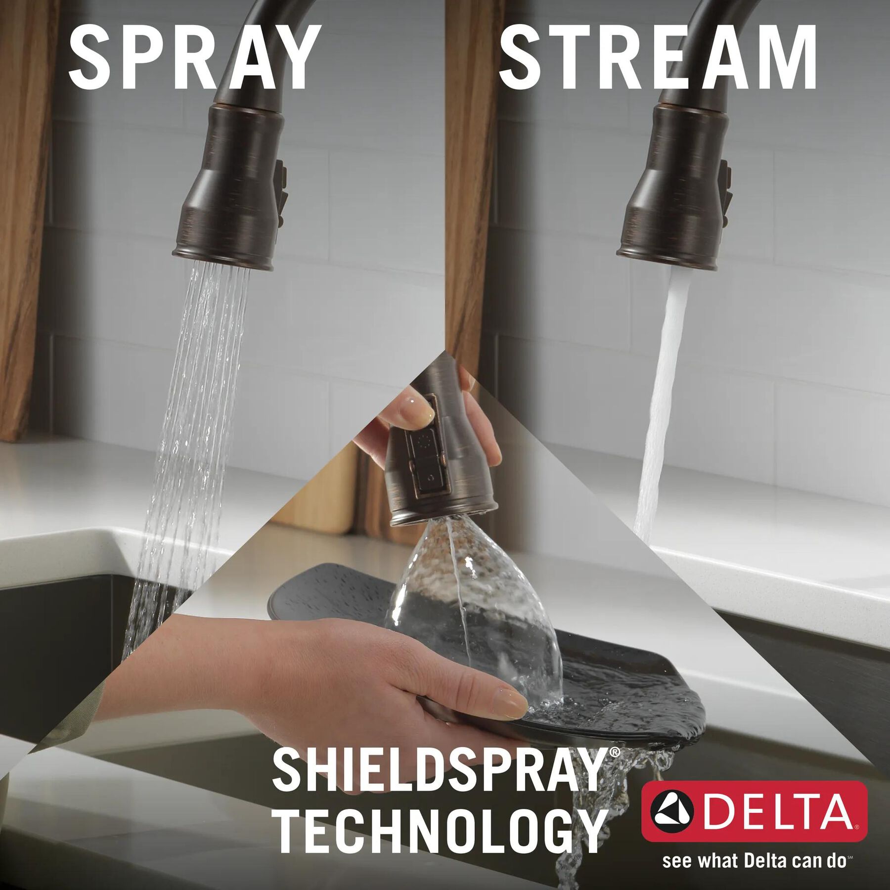Single Handle Pull-Down Kitchen Faucet