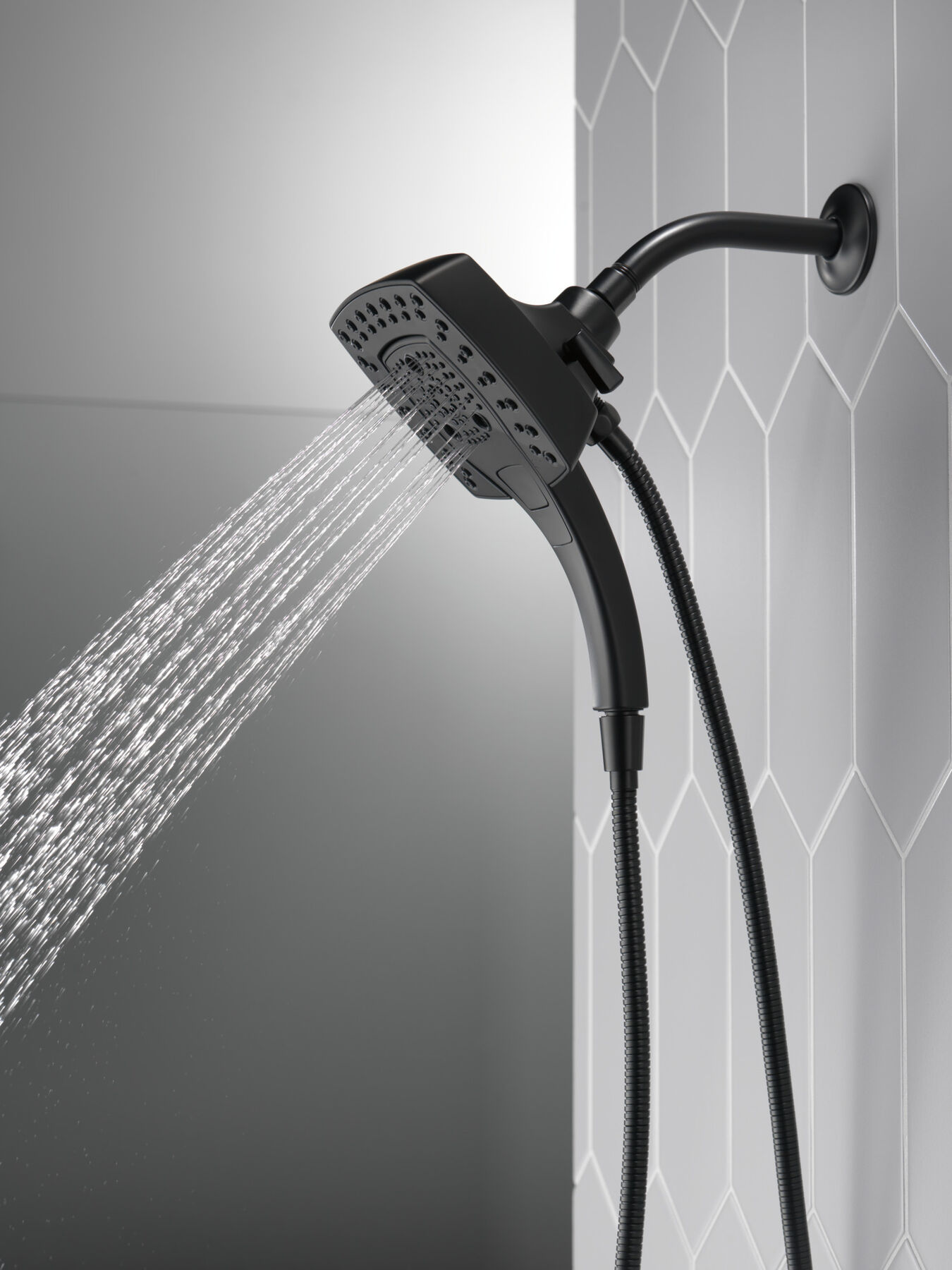 H<sub>2</sub>Okinetic&reg; In2ition&reg; 5-Setting Two-in-One Shower (Recertified)