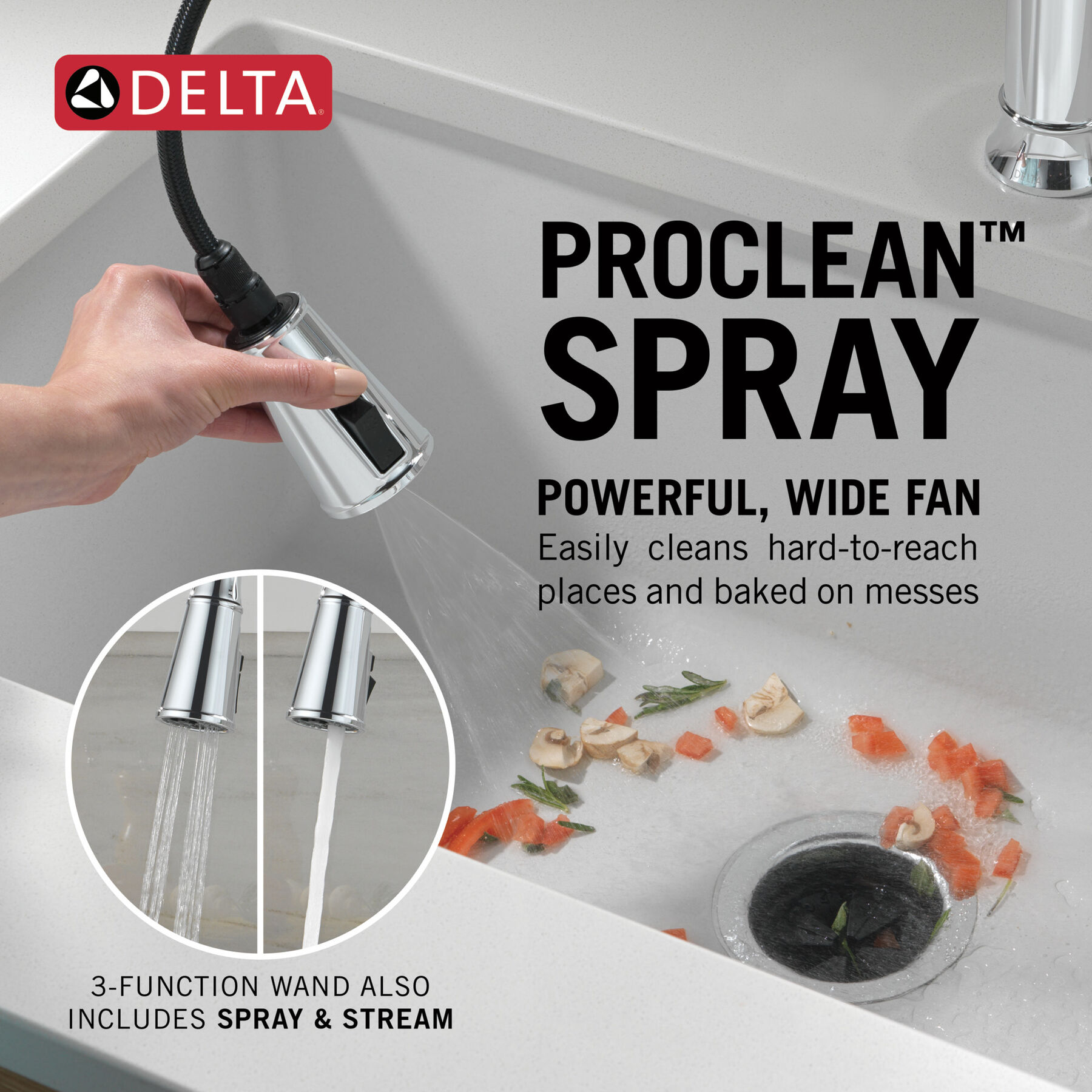 Pull-Down Kitchen Single Handle with Soap Dispenser Bundle