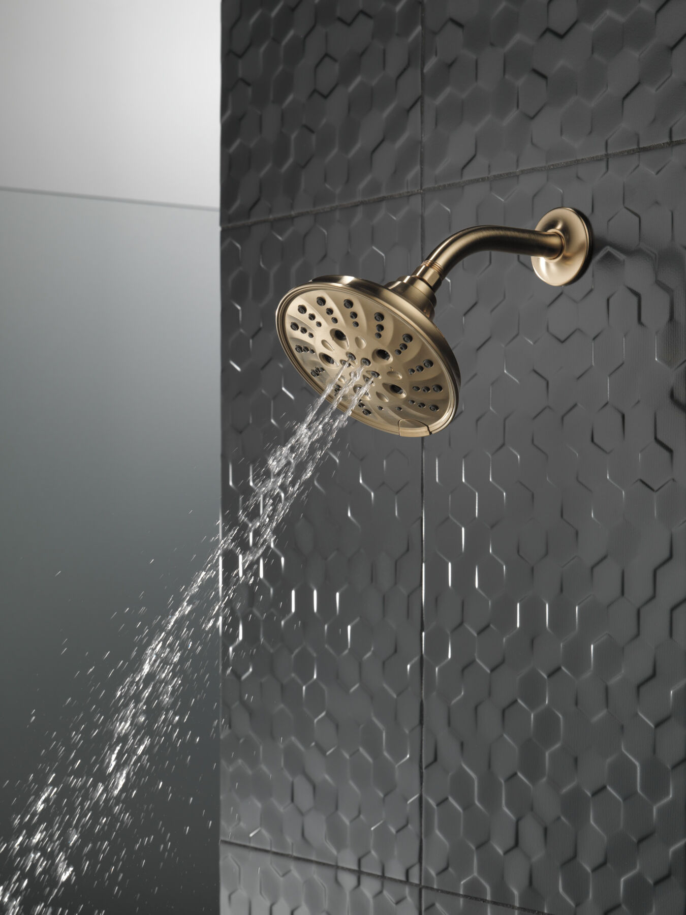 H<sub>2</sub>Okinetic&reg; 5-Setting Traditional Raincan Shower Head (Recertified)