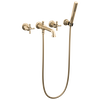Wall Mount Tub Filler Trim with Hand Shower - Less Handles