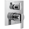 Angular Modern Monitor&reg; 14 Series Valve Trim with 3-Setting Integrated Diverter